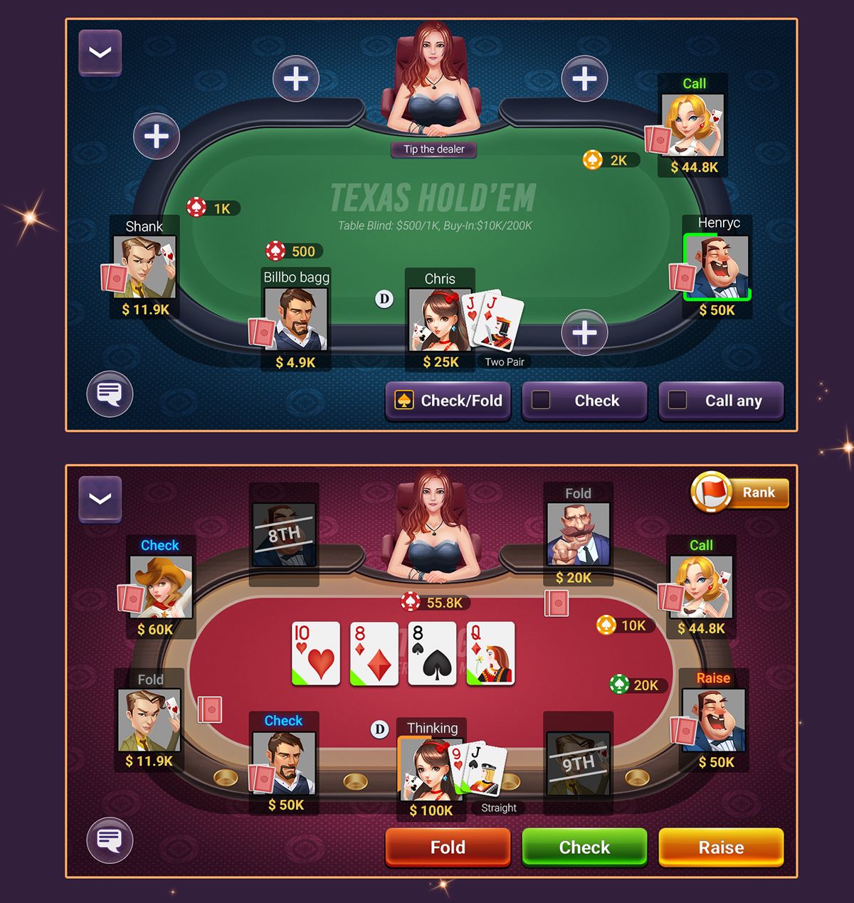 Jackpot Party آن لائن کیسینو میں اصل گیمز